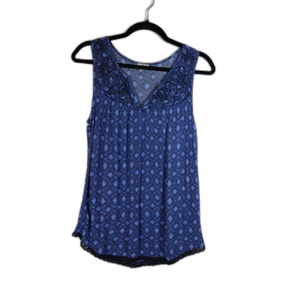 Boho Womens Top Size S Summer Sleeveless Tunic